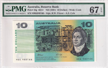 Australia, 10 Dollars, 1991, UNC, p45g