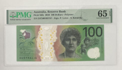 Australia, 100 Dollars, 2020, UNC, p66b
