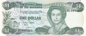 Bahamas, 1 Dollar, 1984, UNC, p43b