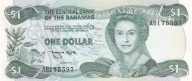 Bahamas, 1 Dollar, 1984, UNC, p43b