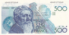 Belgium, 500 Francs, 1982/1988, AUNC, p143a