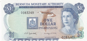 Bermuda, 1 Dollar, 1982, UNC, p28b
