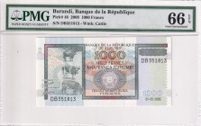 Burundi, 1.000 Francs, 2009, UNC, p46