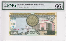 Burundi, 5.000 Francs, 2011, UNC, p48b