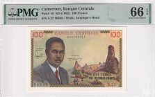 Cameroun, 100 Francs, 1962, UNC, p10