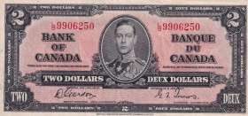 Canada, 2 Dollars, 1937, VF, p59b