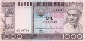 Cape Verde, 1.000 Escudos, 1977, UNC(-), p56