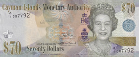 Cayman Islands, 70 Dollars, 2022, UNC, p47
