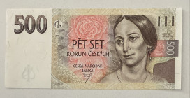 Czech Republic, 500 Korun, 1997, UNC, p20