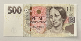 Czech Republic, 500 Korun, 2009, UNC, p24b