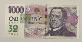 Czech Republic, 1.000 Korun, 2023, UNC, p31