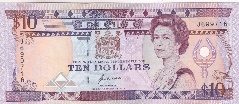 Fiji, 10 Dollars, 1992, UNC, p94a

Queen Elizabeth II Portrait

Estimate: US...