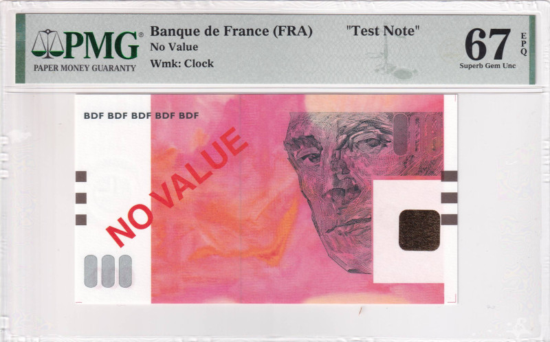 France, UNC, TEST NOTE

PMG 67 EPQ, High condition 

Estimate: USD 50-100