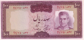 Iran, 100 Rials, 1969/1971, UNC, p86