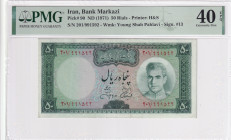 Iran, 50 Rials, 1971, XF, p90