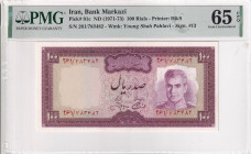 Iran, 100 Rials, 1971/1973, UNC, p91c