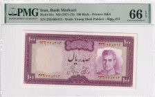 Iran, 100 Rials, 1971/1973, UNC, p91c