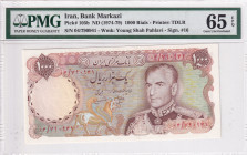 Iran, 1.000 Rials, 1974/1979, UNC, p105b