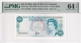 Isle of Man, 50 New Pence, 1979, UNC, p33a