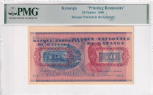 Katanga, 50 Francs, 1960, PROOF