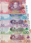 Lesotho, 10-20-50-100-200 Maloti, 2021, UNC, p26-p30, (Total 5 banknotes)