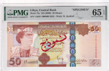 Liberia, 50 Dinars, 2008, UNC, p75s, SPECIMEN