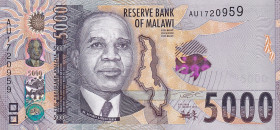 Malawi, 5.000 Kwacha, 2022, UNC, p71