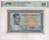 Mali, 1.000 Francs, 1960, AUNC, p4