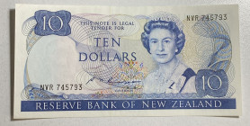New Zealand, 10 Dollars, 1981/1992, UNC, p172b