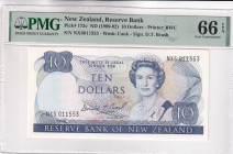 New Zealand, 10 Dollars, 1989/1992, UNC, p172c