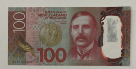 New Zealand, 100 Dollars, 2016/2018, UNC(-), p195