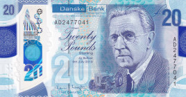 Northern Ireland, 20 Pounds, 2019, UNC, p215