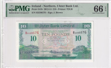 Northern Ireland, 10 Pounds, 2012, UNC, p341b