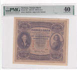 Norway, 100 Kroner, 1935/1944, XF, p10c