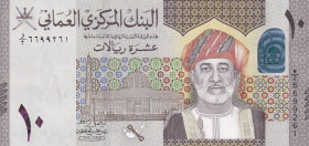 Oman, 10 Rials, 2020, UNC, p53