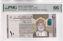 Oman, 10 Rials, 2020, UNC, p54a