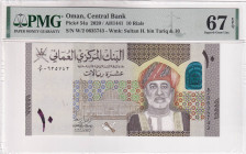 Oman, 10 Rials, 2020, UNC, p54a