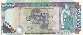 Paraguay, 50.000 Guaranies, 1998, UNC, p218