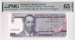 Philippines, 100 Piso, 2012, UNC, p194d