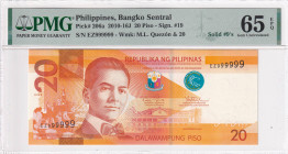 Philippines, 20 Piso, 2010, UNC, p206a
