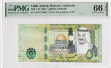 Saudi Arabia, 50 Riyals, 2021, UNC, p40c