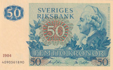 Sweden, 50 Kronor, 1984, UNC, p53d