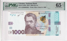 Ukraine, 1.000 Hryven, 2019, UNC, pA128a