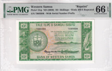 Western Samoa, 10 Shillings, 2020, UNC, p13rp