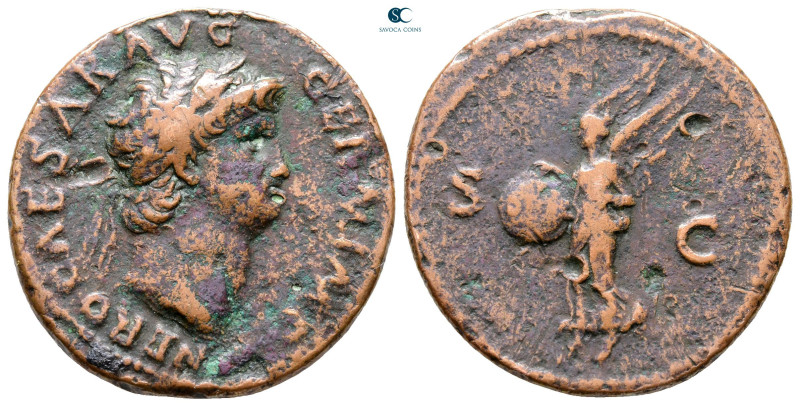 Nero AD 54-68. Rome
As Æ

27 mm, 10,27 g



Nearly Very Fine