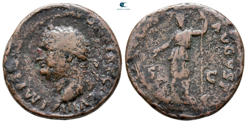 Titus AD 79-81. Rome
As Æ

26 mm, 10,05 g



Fine