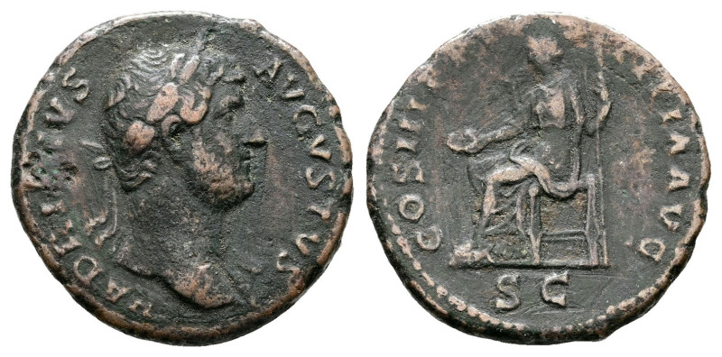 Hadrian AD 117-138. Rome
As Æ

27 mm, 9,22 g



Very Fine