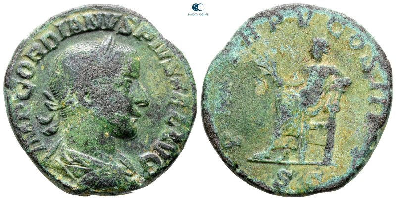 Gordian III AD 238-244. Rome
Sestertius Æ

30 mm, 19,74 g



Nearly Very ...