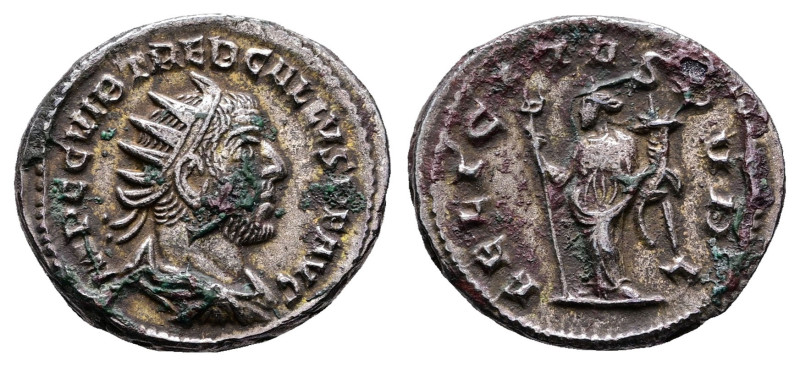 Trebonianus Gallus AD 251-253. Antioch
Billon Antoninianus

22 mm, 4,34 g

...