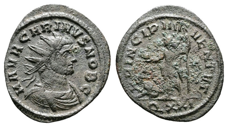 Carinus, as Caesar AD 282-283. Ticinum
Billon Antoninianus

23 mm, 2,75 g

...